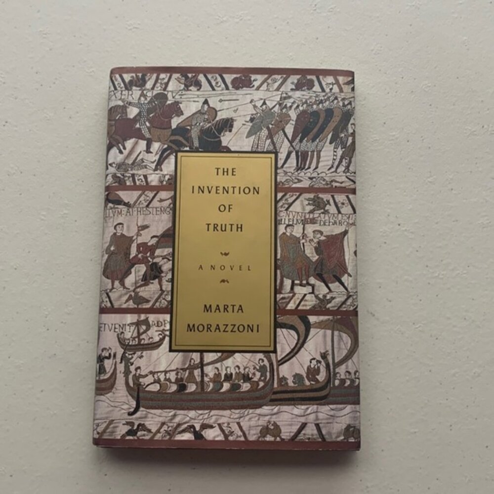Vintage The Invention Of Truth Hardcover Book Novel Written By Marta Morazzoni